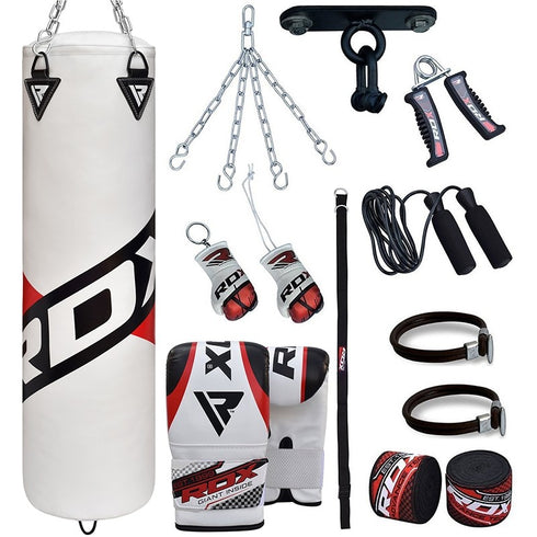 RDX F10 13 PC FILLED PUNCH BAG WITH BAG MITTS-1